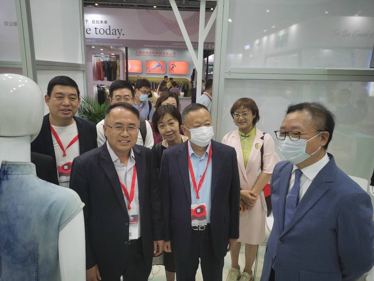 品牌 绿色·时尚·差别化，德州华源多款新品闪耀intertextile2021秋冬展