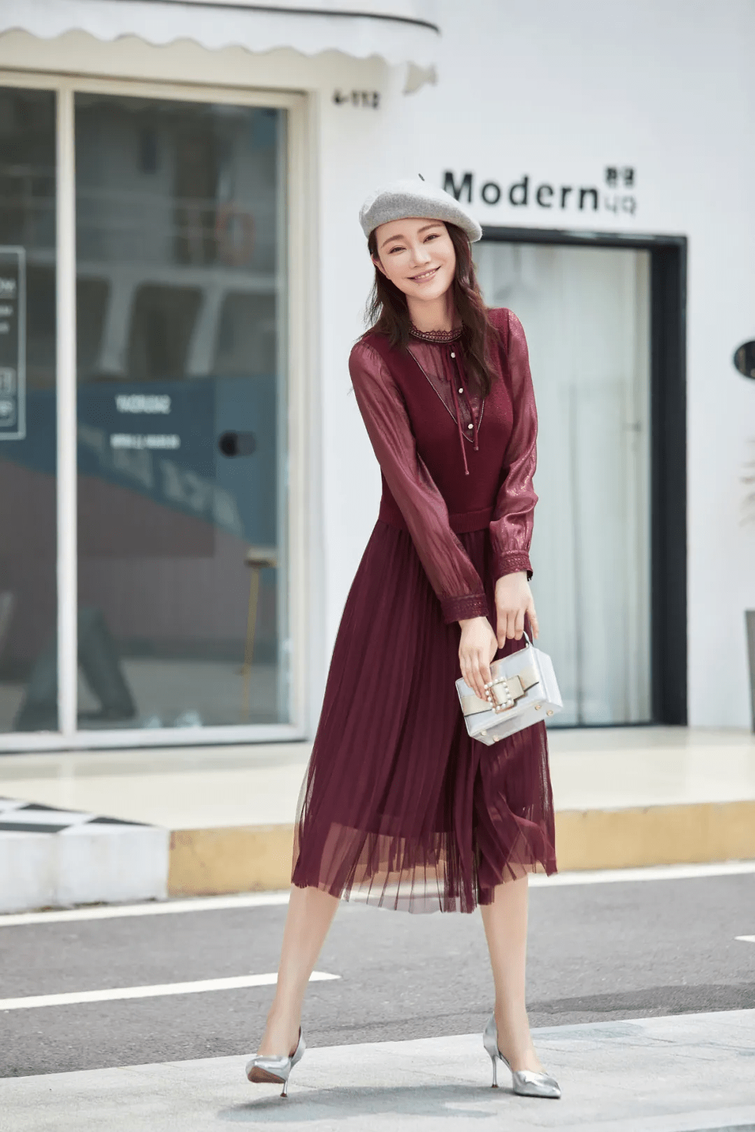 织带 适合秋天穿的裙子，穿上巨仙、巨有气质