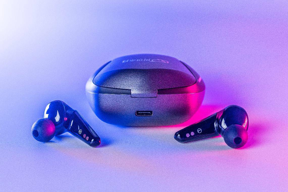 真正为游戏而生锐可余音gamingtwsearbuds无线蓝牙耳机