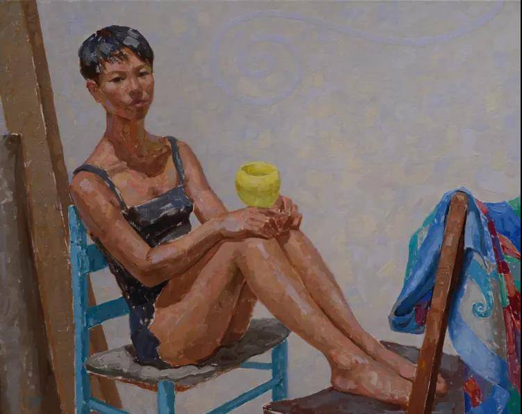 色彩清新的静物和人物肖像,看着好舒服啊