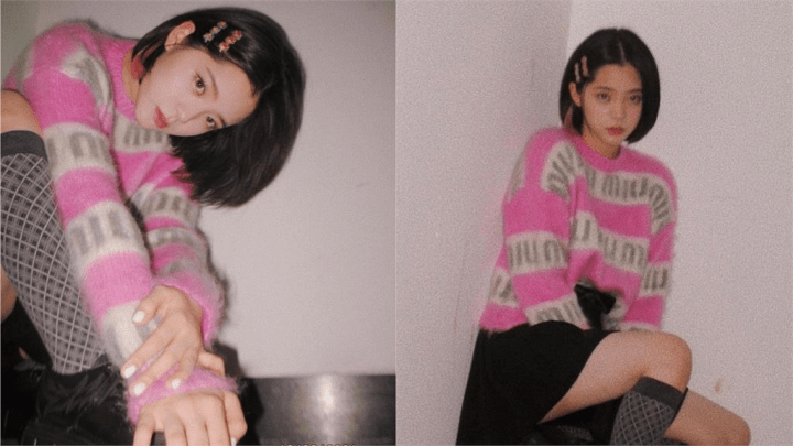 长发 欧阳娜娜撞衫“南韩第一美腿”惨输！她靠“这招”气势碾压全场！