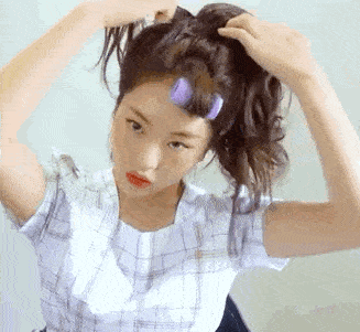马尾对高马尾毫无抵抗力，杨幂扎上美回少女，周也、宋祖儿元气爆棚了