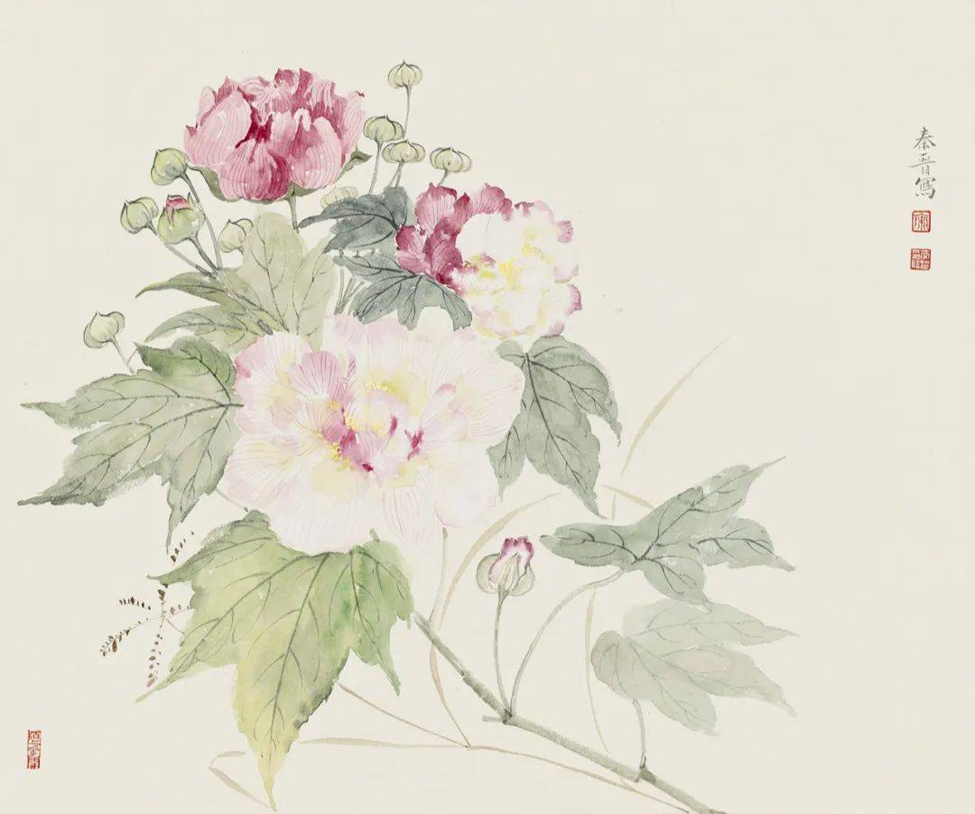 百花集宋秦晋100幅花卉作品丨私享风格