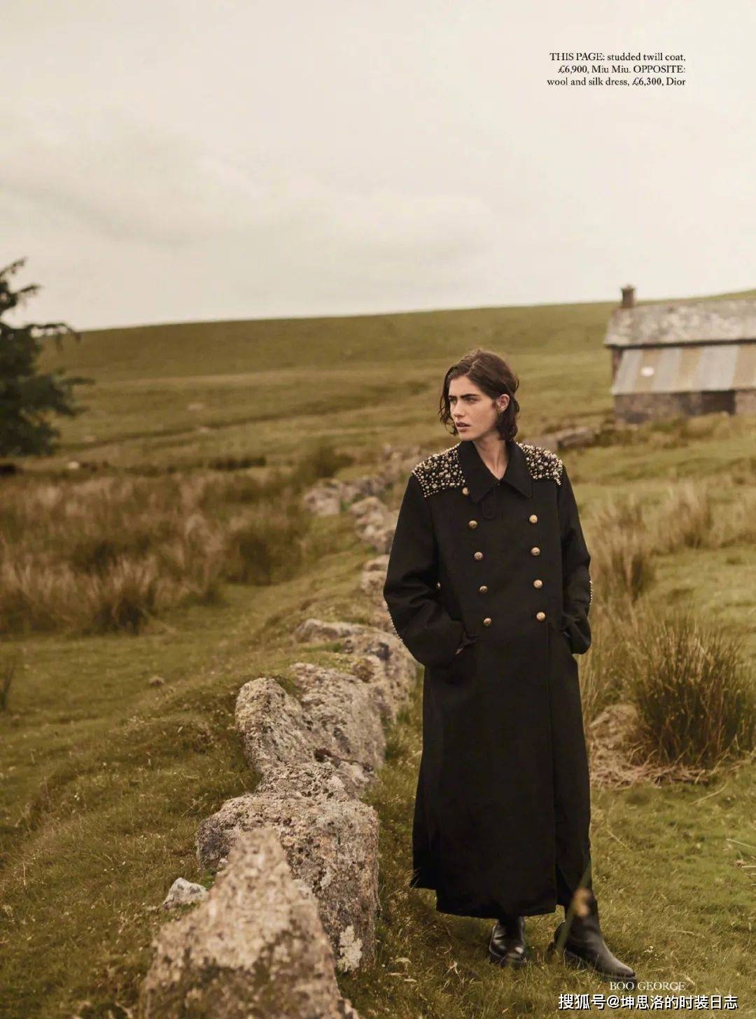 摄影 英国版时尚芭莎2021年十月刊时装大片合辑 浪漫秋日风景