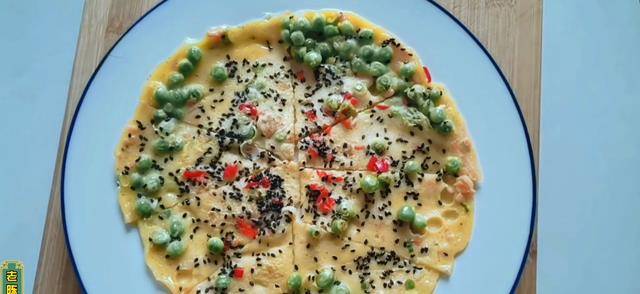 什么|5分钟在家做豌豆早餐饼,实惠又美味,两盘都不够吃
