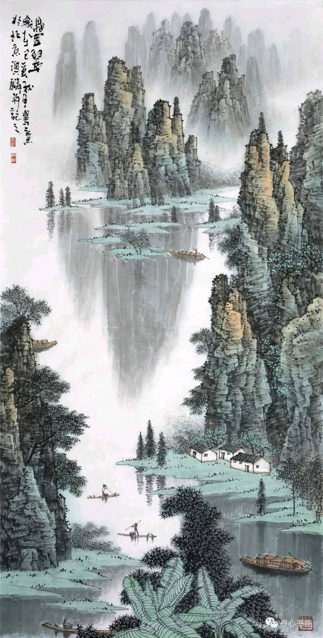 清新俊雅,优美婉约|山水画家莫淇麟