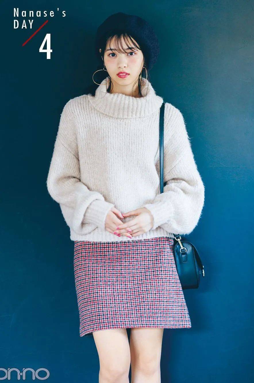 气质 大毛衣+半裙,才是2021秋冬最气质时髦的打开方式!