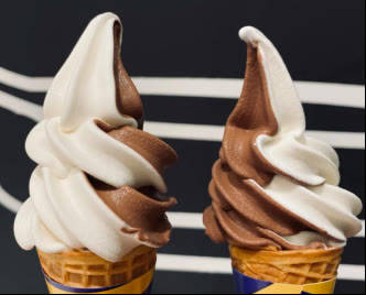 小零食 : 1.双色甜筒 ￥2×2 宜家里两块的小甜筒真香呀!