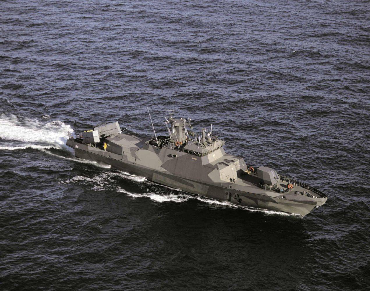 原创鹞鹰级导弹艇采用水翼操作系统这国曾引进但最终舍弃