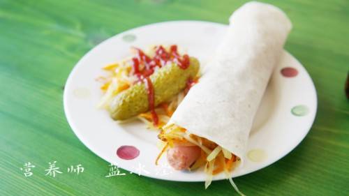 葱花|孩子的早餐营养又健康，教你三步做出好吃的蛋菜卷饼