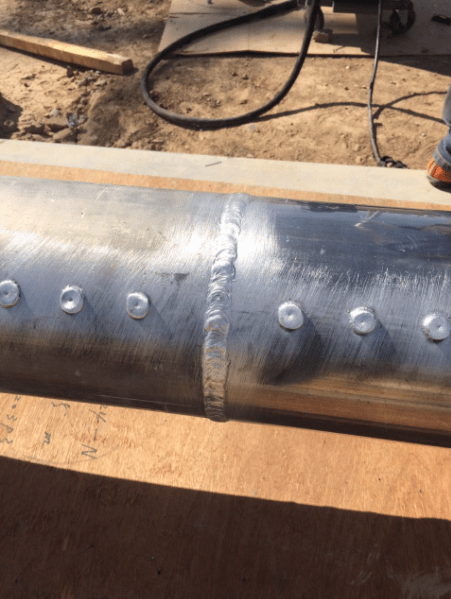 管型母线焊接前的准备工作