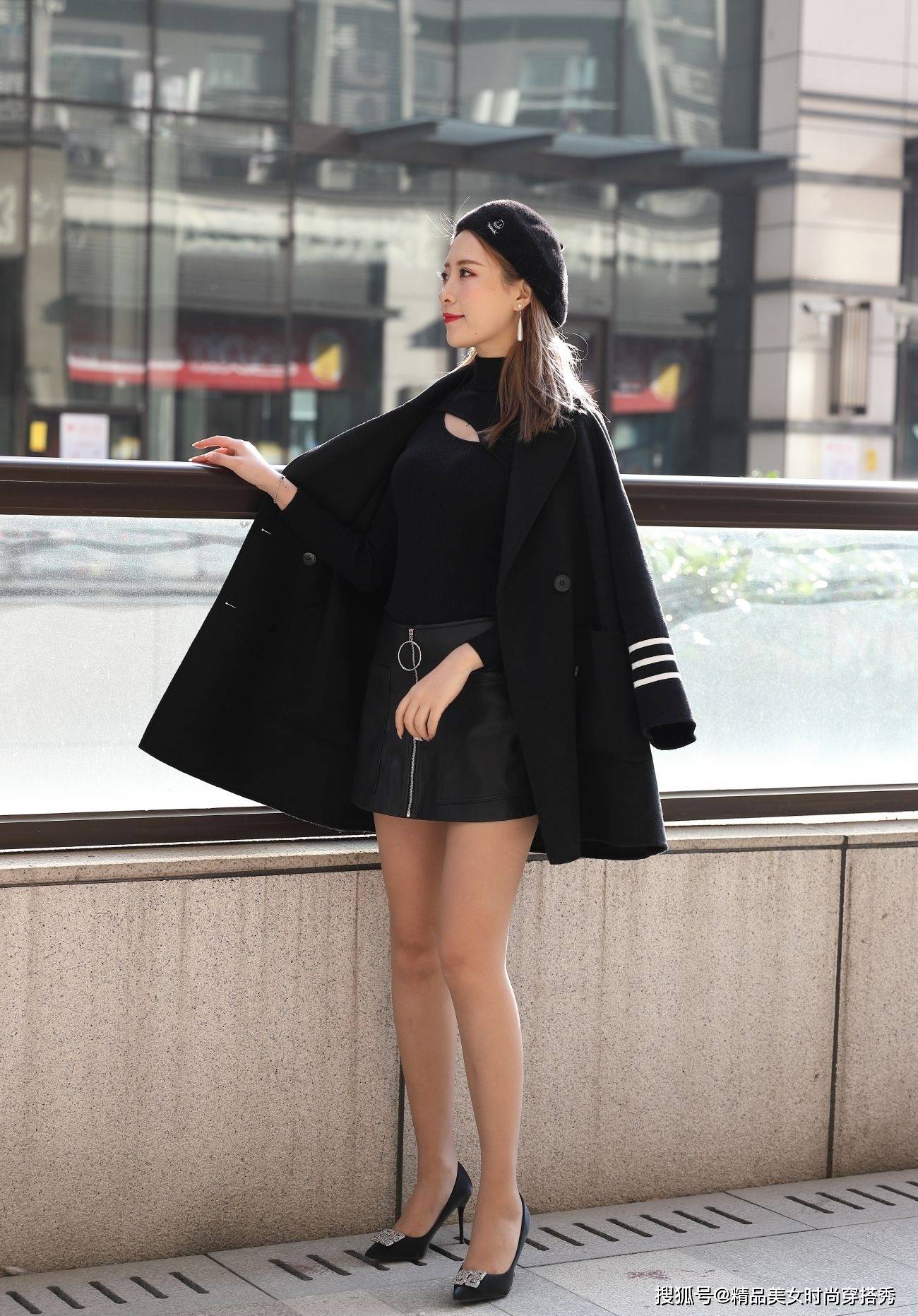 黑色 秋日帅气穿搭,你get到了吗?