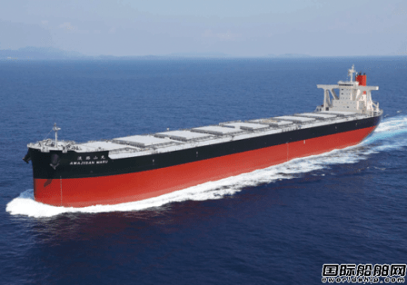 日本名村造船交付新型182000载重吨散货船首制船_手机搜狐网