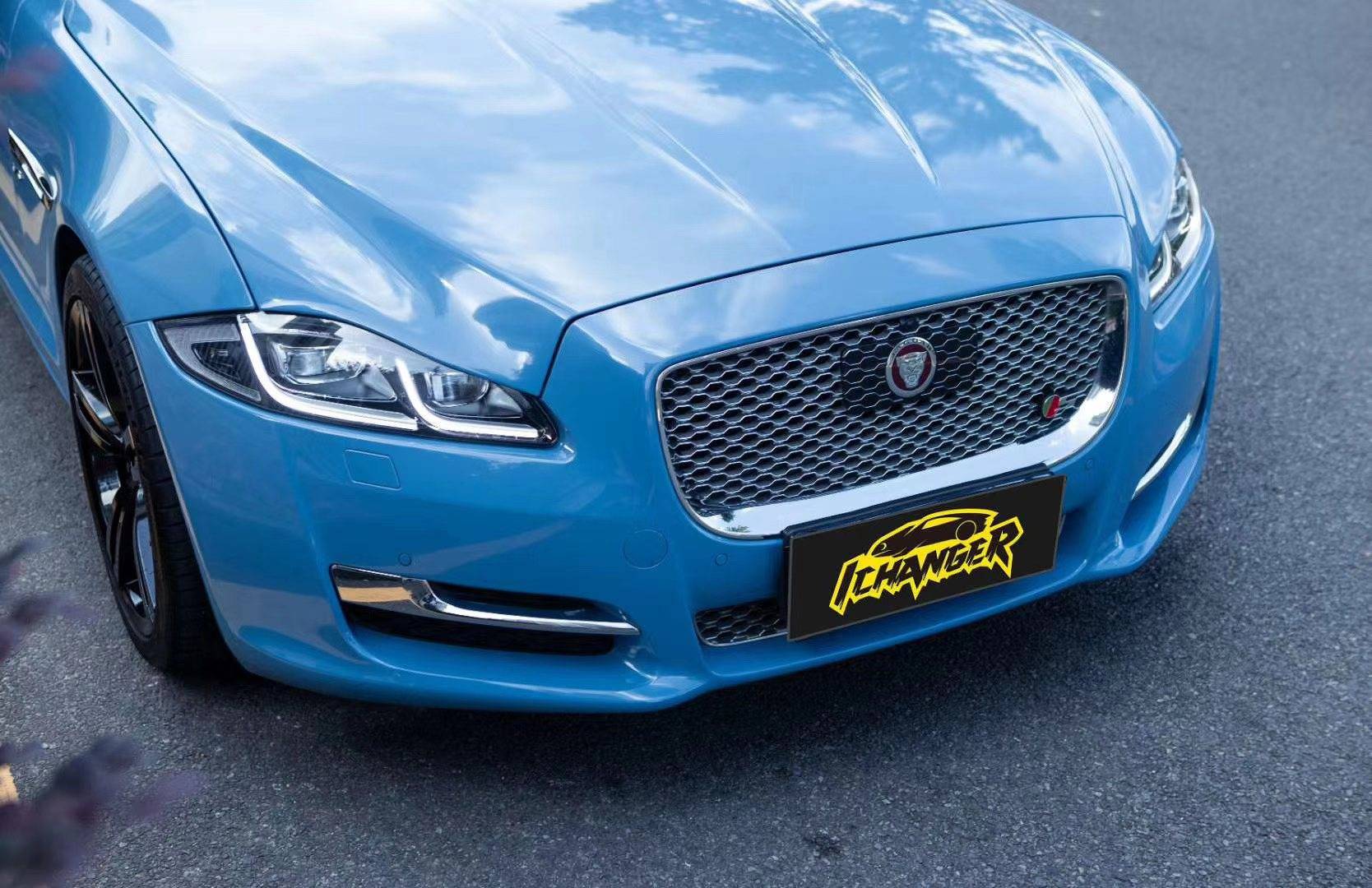 捷豹xjl汽车ichangericr改变者瓷器蓝