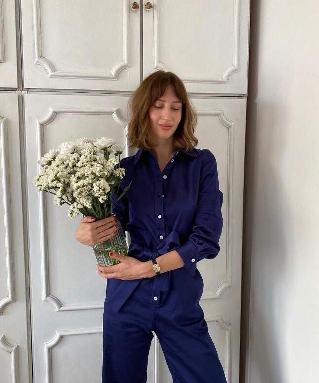 时尚充满法式味道的ins博主 轻甜感的风格很适合秋天