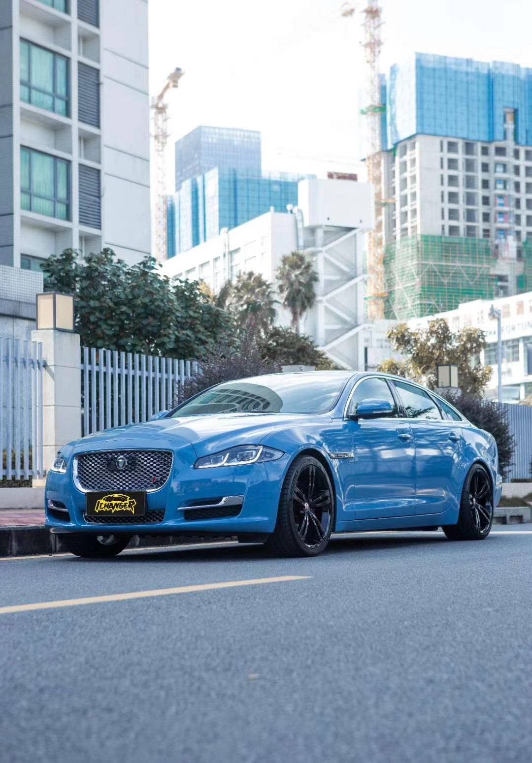 捷豹xjl汽车ichangericr改变者瓷器蓝