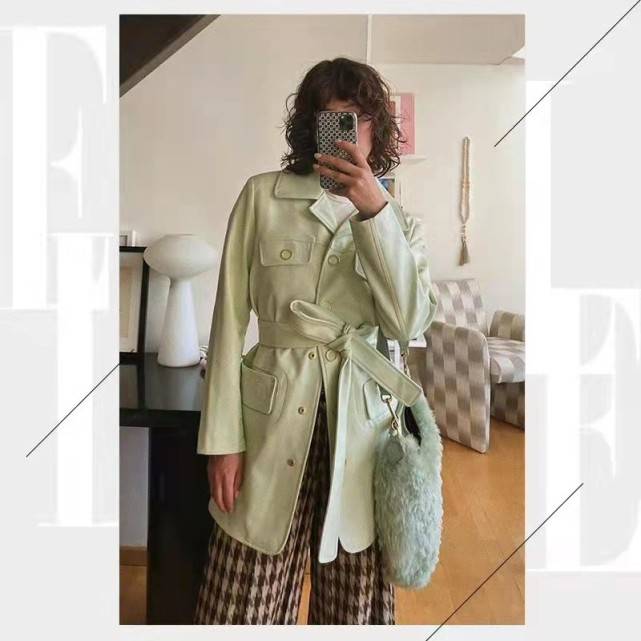 饰品 谁说皮衣不能拥有女人味！跟刘诗诗学皮衣穿搭，轻松拥有同款优雅