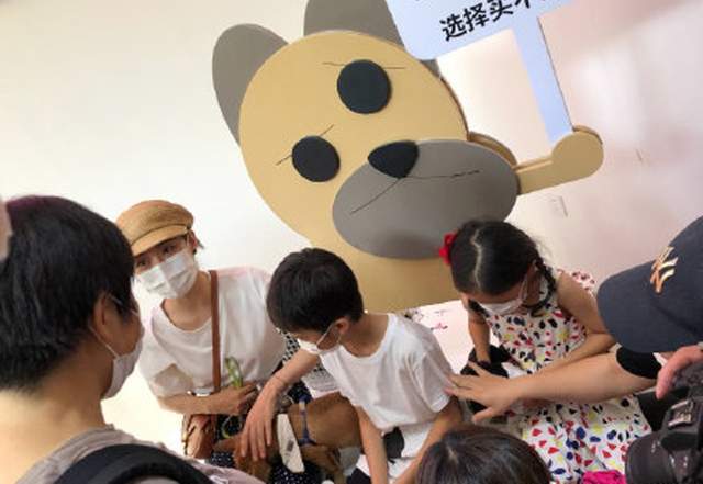 救助孙俪带儿女路边摆摊义卖，救助流浪动物获点赞，但商品定价惹争议