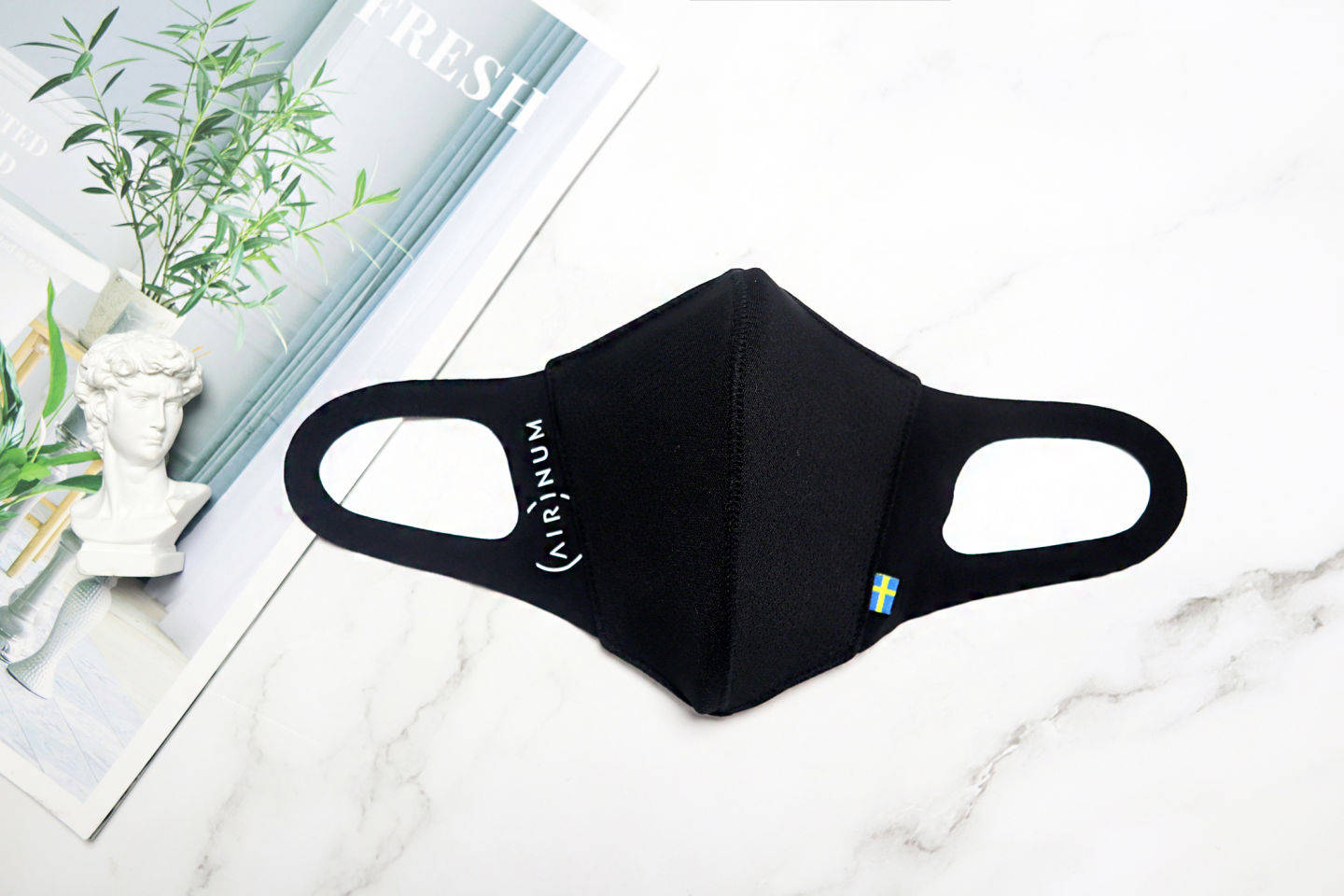 时尚出行安全防护airinum睿铂kn953d立体口罩体验