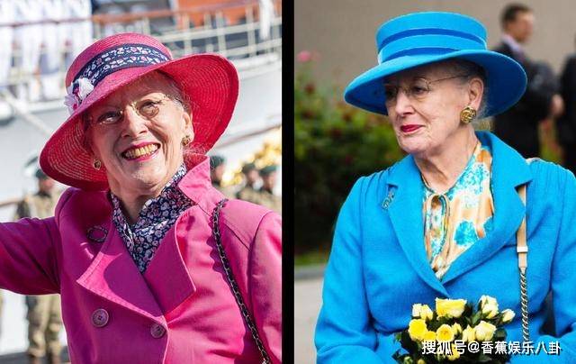 英国皇室 81岁还抹甲油吃热狗？公主心不灭的丹麦女王，才是真正少女模样