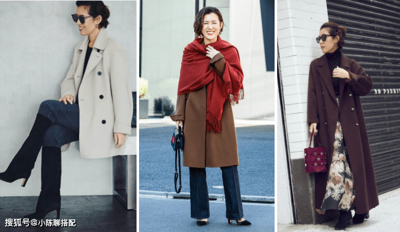 大衣 建议50+女性穿大衣时,记住“3要3不要”,更显优雅得体好气质