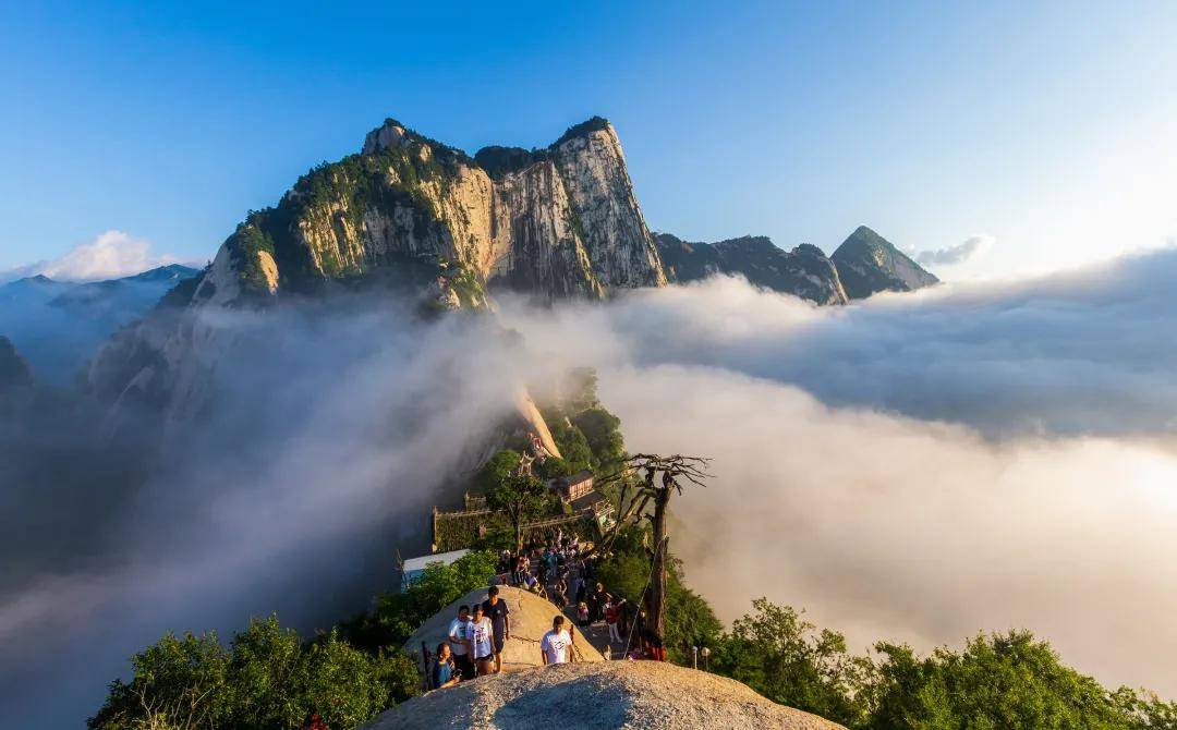 华山最美的景色竟是这里—华山全景