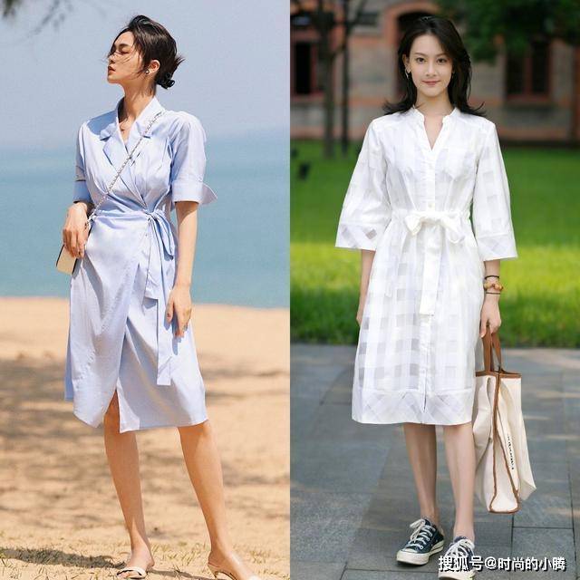身材 扔掉你的碎花裙！今夏流行的是“衬衫裙”，百搭耐看又时髦