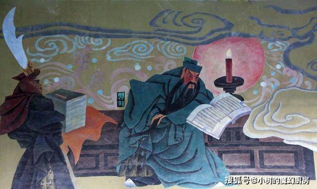 夜に春秋を読む 夜读春秋 関羽（関二爷）、中国画、水墨画、三国志の歴史人物 关羽身为武将，为什么要夜读《春秋》这样枯燥的书呢？_搜狐网