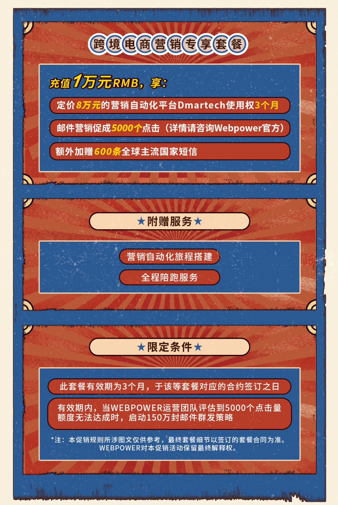 备战双11黑五年末大促!Webpower营销服务商傲娇送装备!