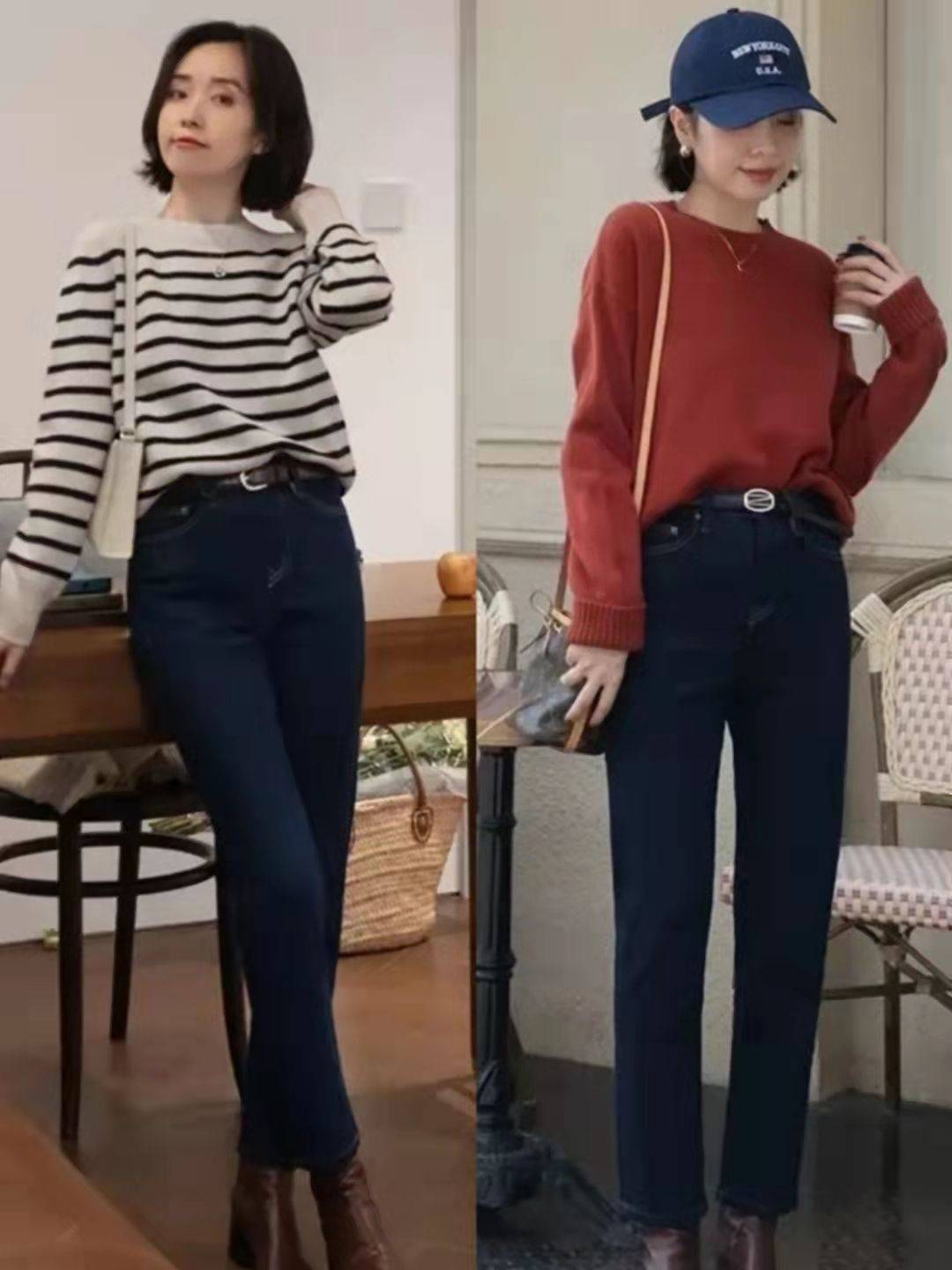 下装 初冬毛衣下面搭什么更好看？建议试试这四款下装，想不优雅都难