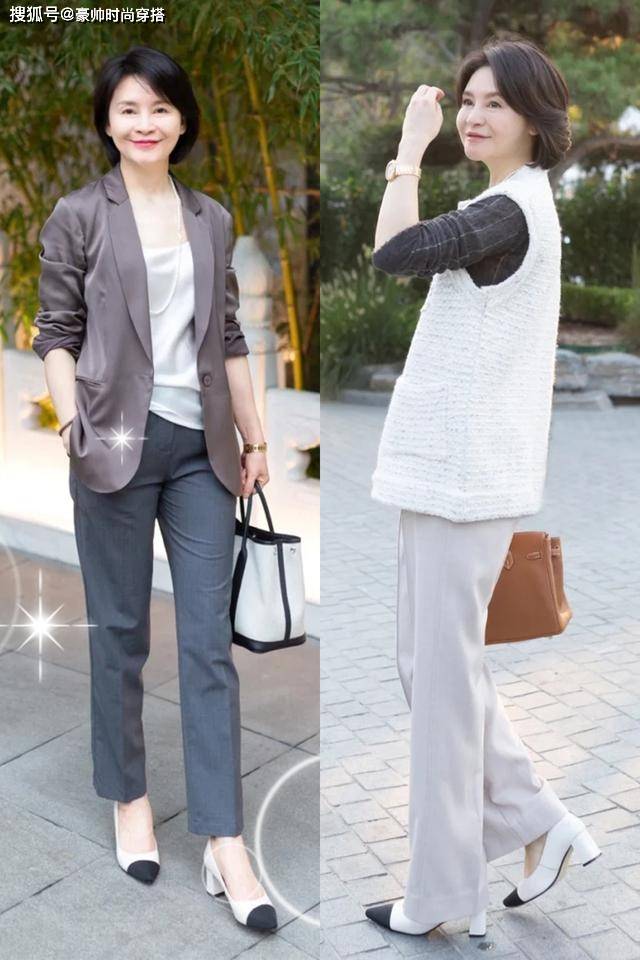 背心 懂穿搭的女人更美!秋天“小衫”这几件足够了,适合四五十岁女人