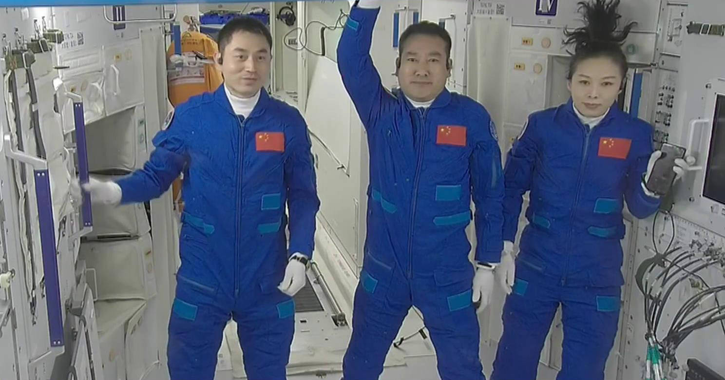 原创天宫空间站姿态倾斜超70度，复盘神舟十三号发射对接，决胜之战