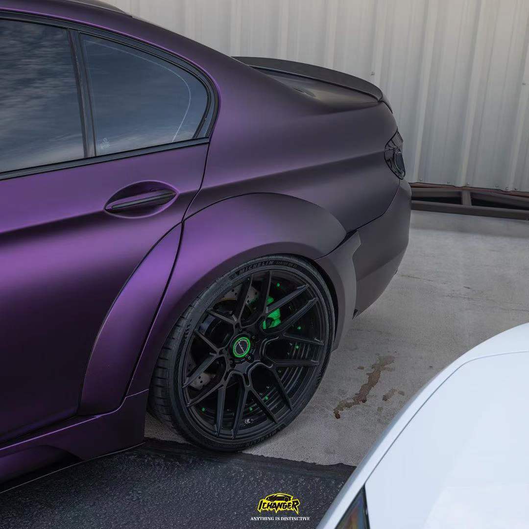 宝马m5全车ichanger Icr 改变者幽灵金属魅惑紫 乐惠车