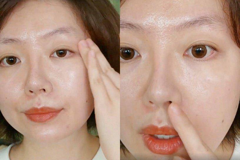 手指女明星上妆也尴尬？范冰冰、热巴底妆太假白，沈梦辰全身都涂粉
