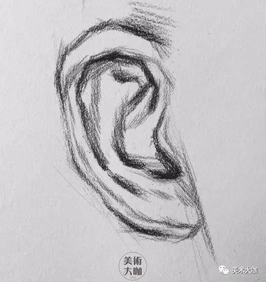 头像素描课堂|素描五官画法大全,看这一篇统统搞定!