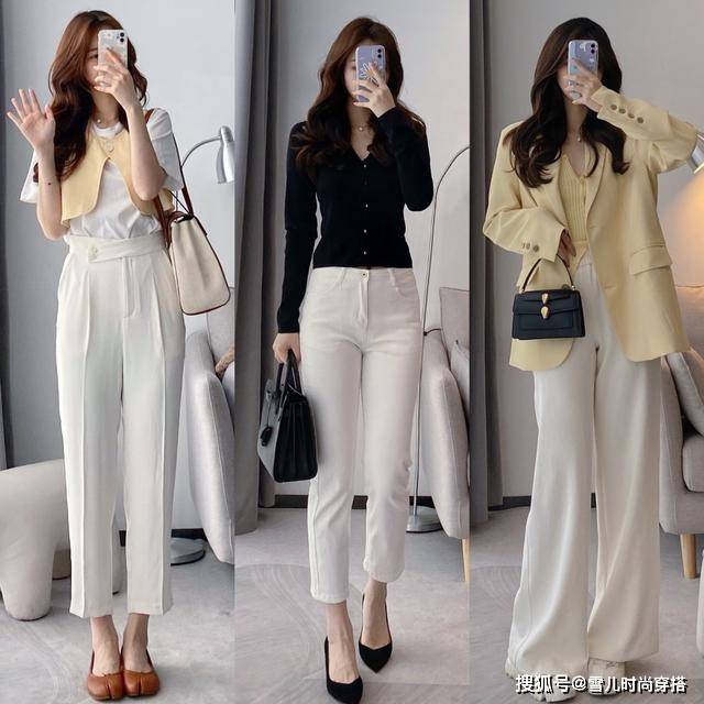 lo 白色裤子”怎么穿更好看？以下3个“穿搭秘诀”，实用干货