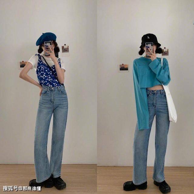 配饰 内衣外穿不算啥，今年大火的“短上衣+阔腿裤”，才更有女人味