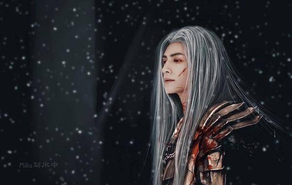 长发|原以为陈都灵很美了，看到罗云熙造型，才知道长月无烬选角不简单