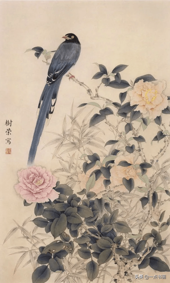 孔端甫花鸟画图片