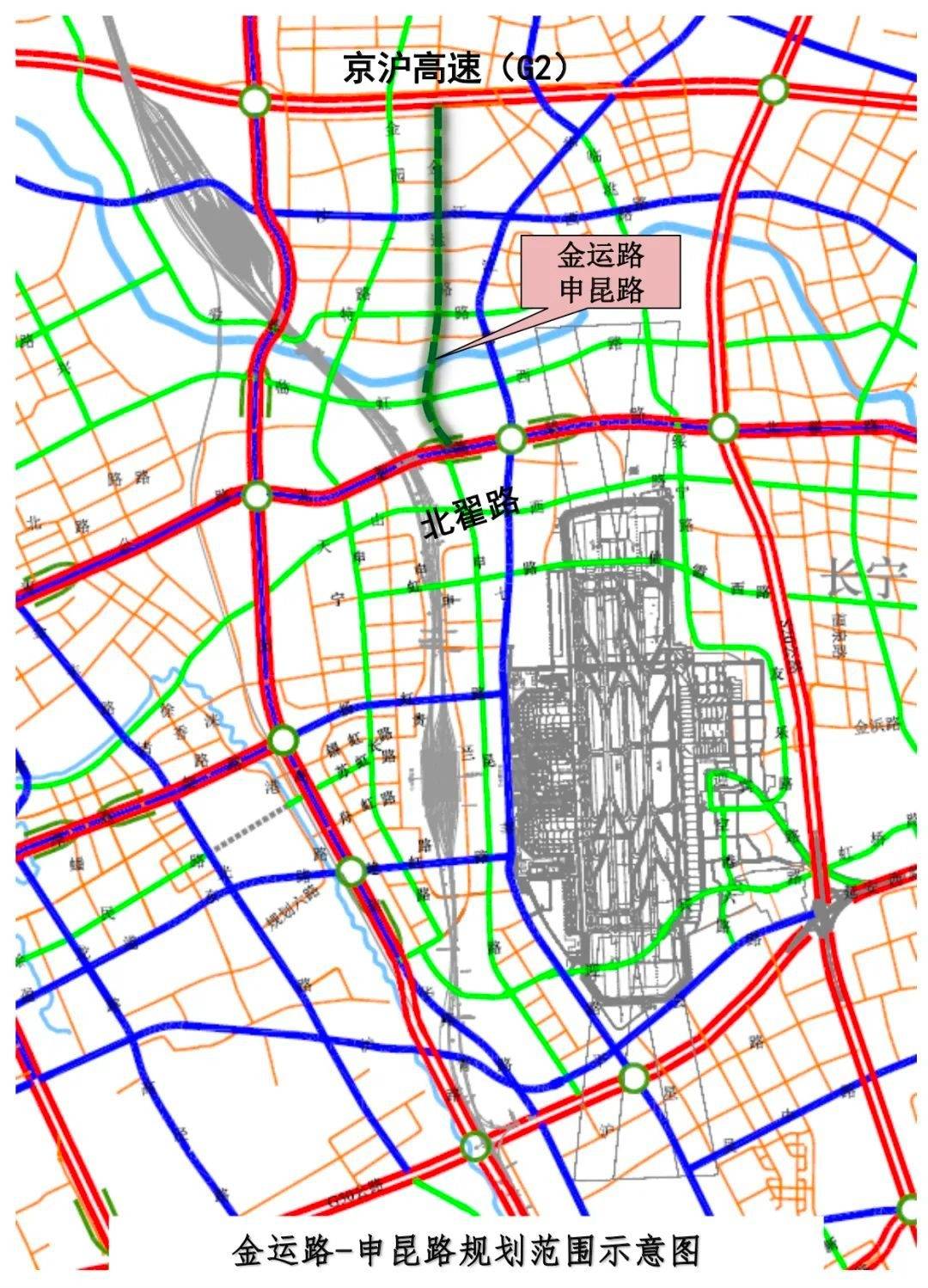 對接虹橋商務區這條道路規劃草案來了