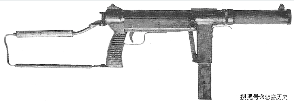 原创sck66式9mm冲锋枪