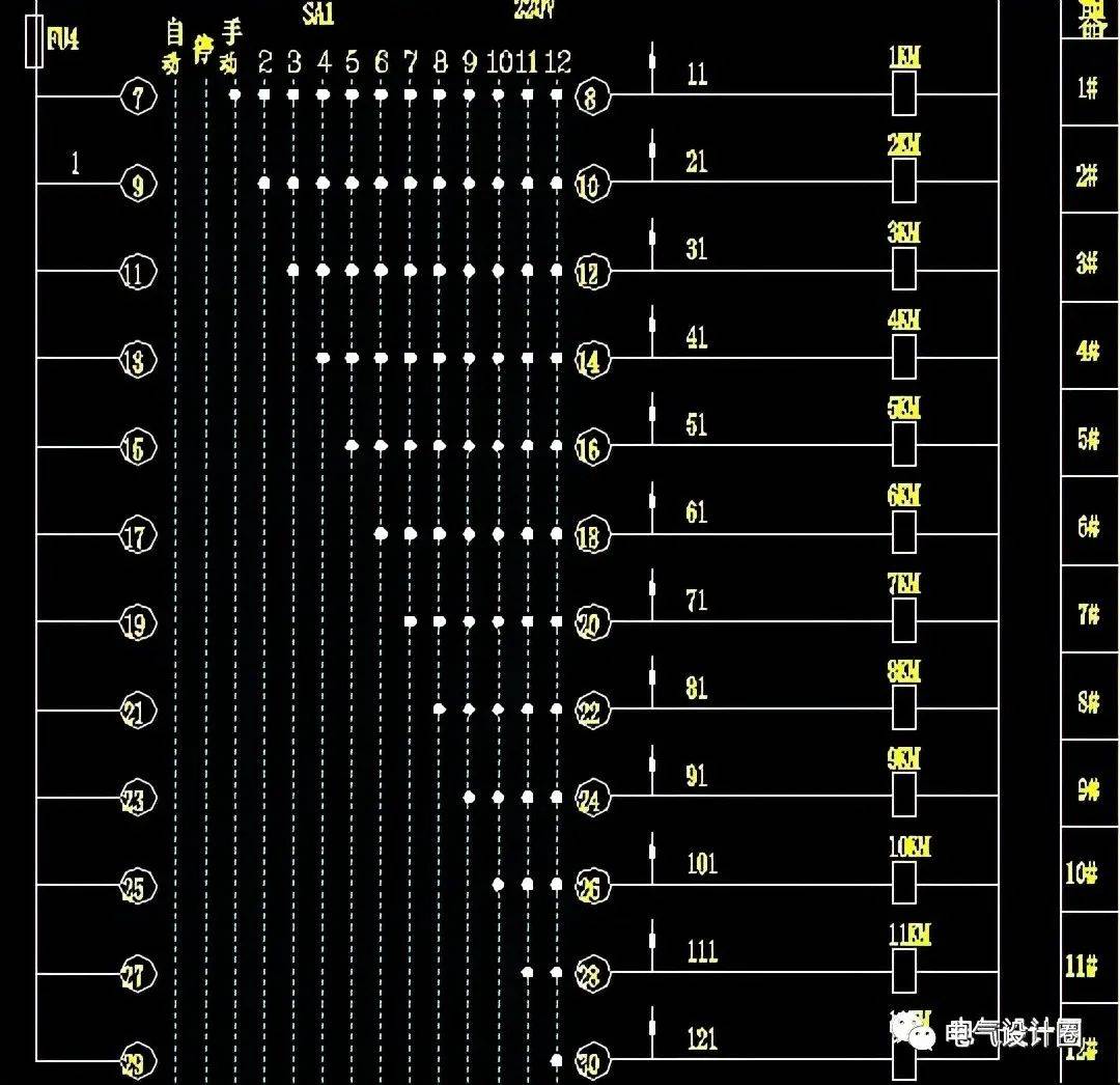 萬能轉換開關是什麼?怎麼看懂它的接線圖?圖文詳解!