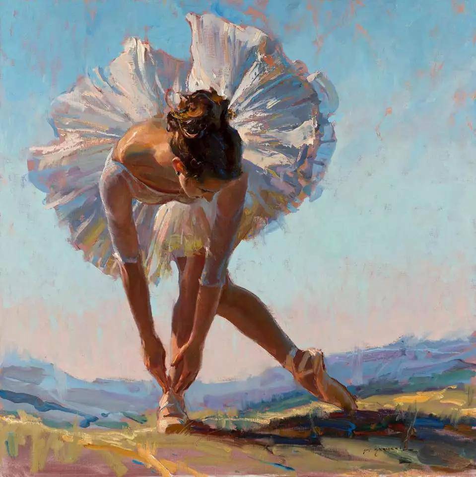 美国画家的作品沉思的少女还是牧场田园诗般的风景和人物都令人
