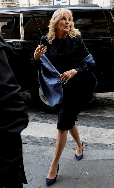 布丽吉特和美国第一夫人大同框!