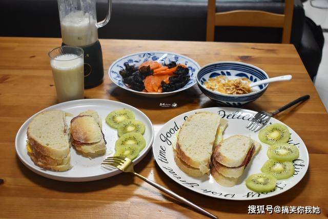 做法|两口子的6天早餐，做法简单又好吃，吃得舒服，自律的生活很美好
