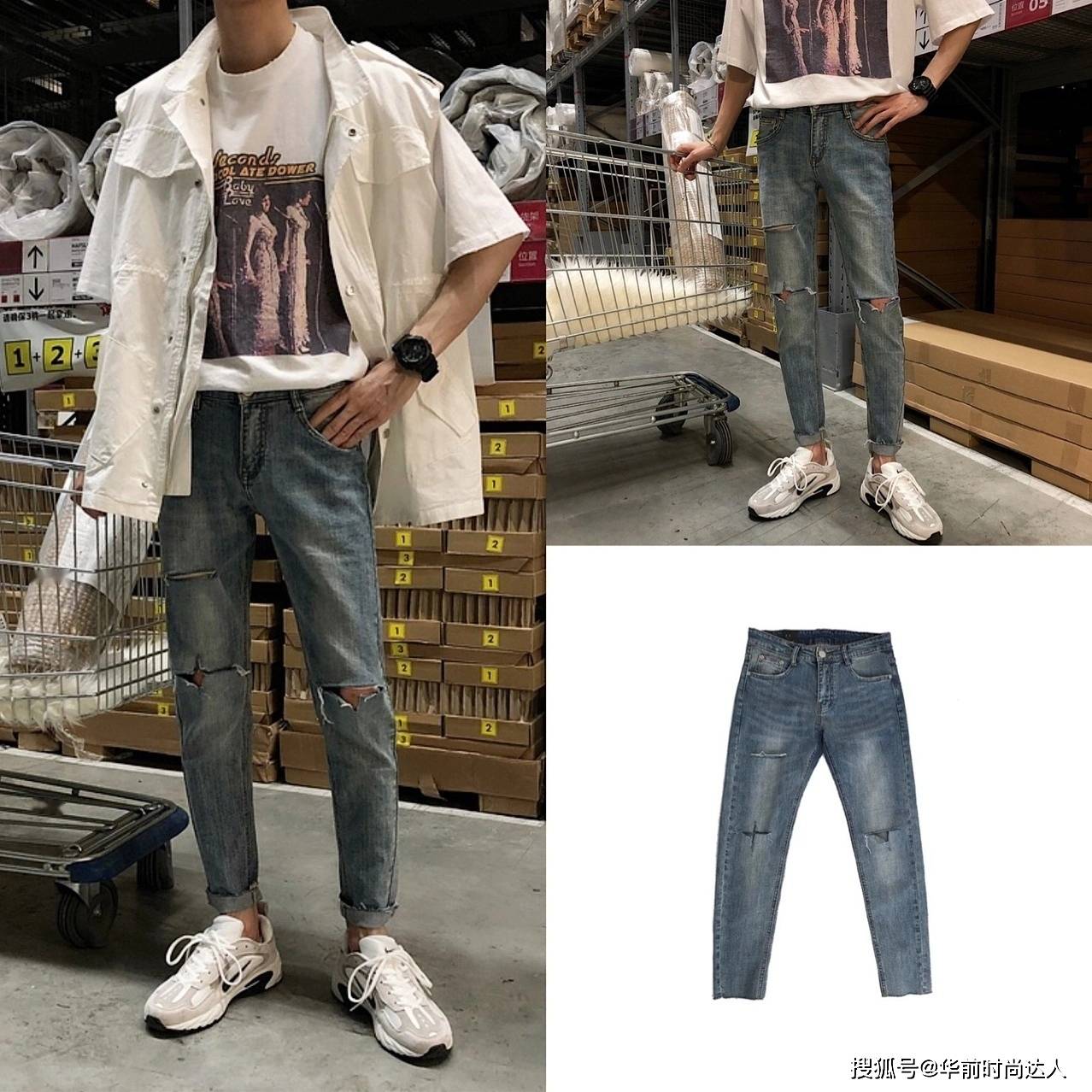 颜色 牛仔裤大合集 8款显瘦百搭的牛仔裤穿搭