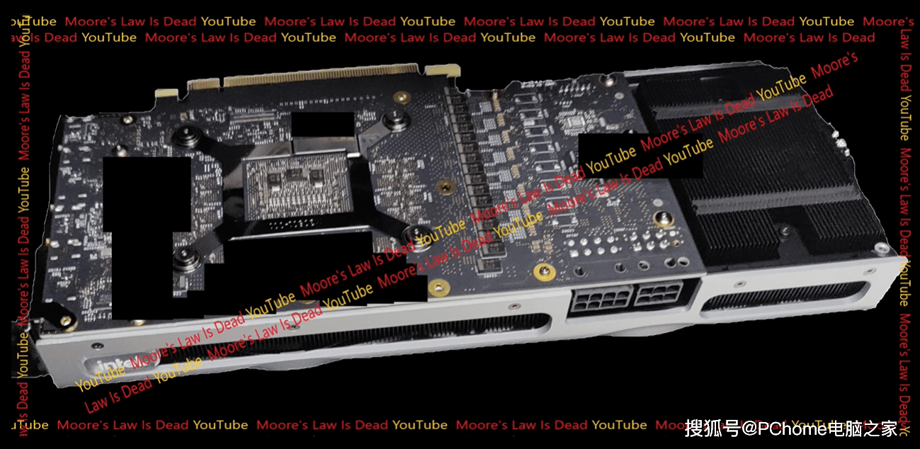 Intel Arc独显正面照曝光采用双风扇设计拥有512个EU_-pin