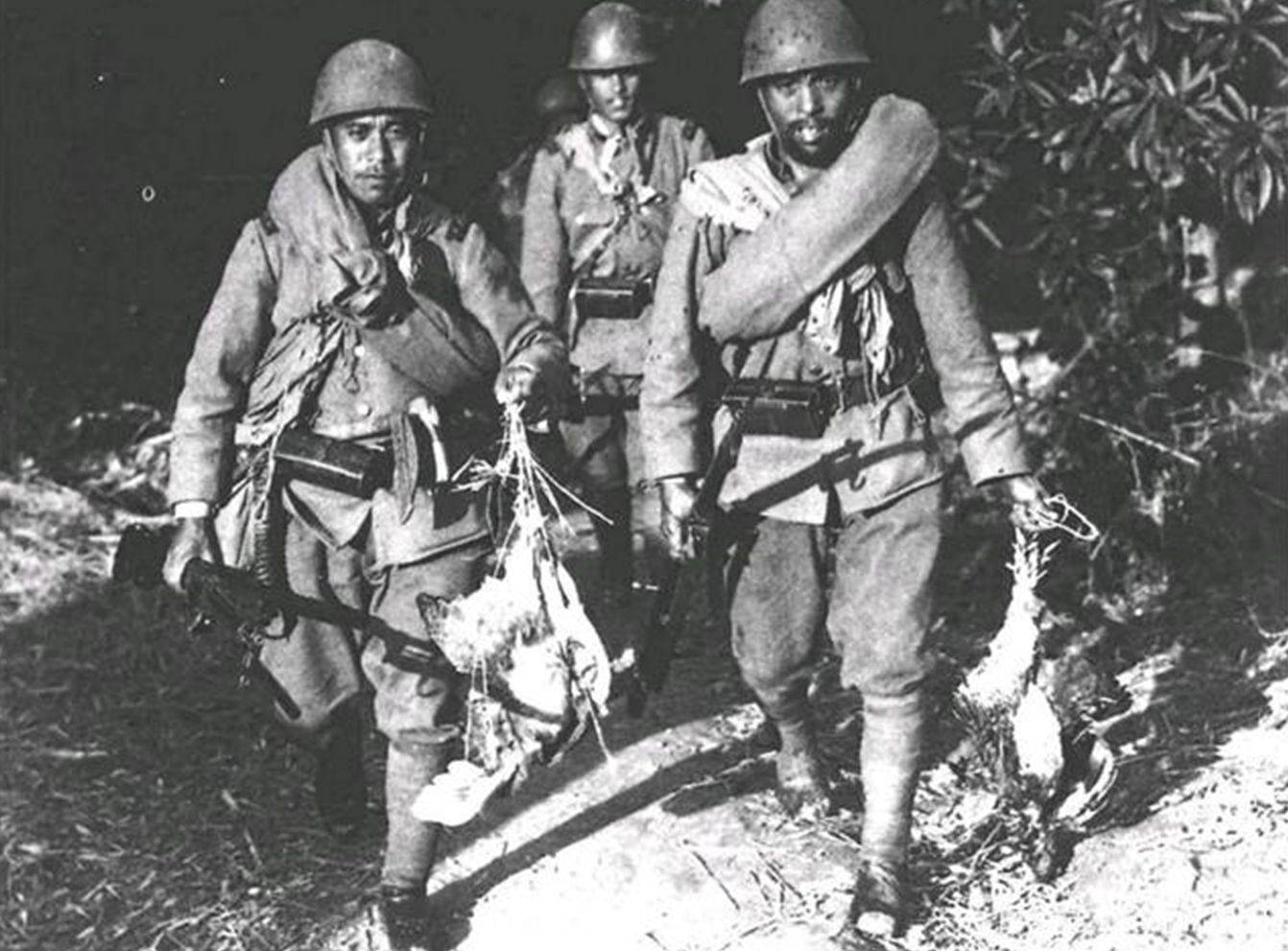 原创游击队伏击日军火车手榴弹地雷飞入车厢日军尸体装了80麻袋