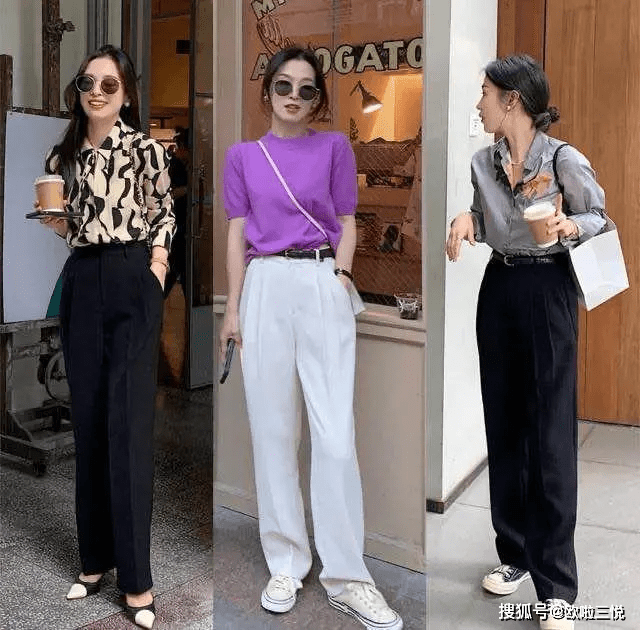 设计 高腰裤穿搭:可优雅、可甜美,显瘦又百搭