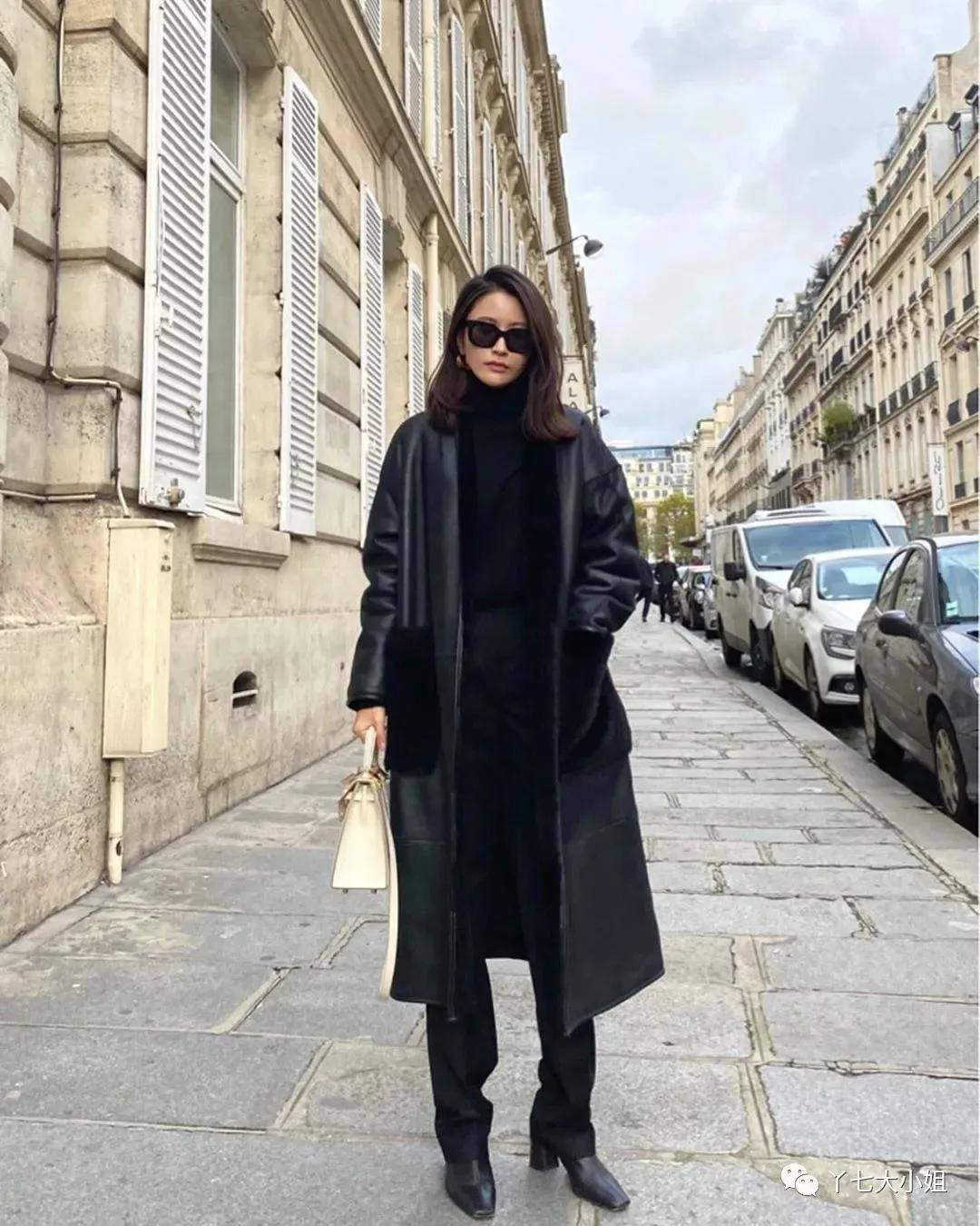 毛衣 一件烟管领毛衣=秋冬最有气质的万能内搭